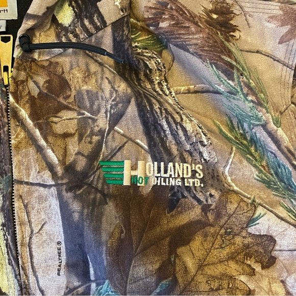 Carhartt Jacket Realtree Camo Work Coat - J220 CAP - 2XL Regular - Great Shape - Picture 7 of 13